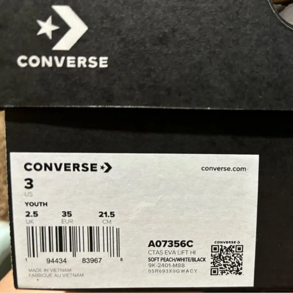 Converse EVA Lift Butterflies - Picture 5 of 6